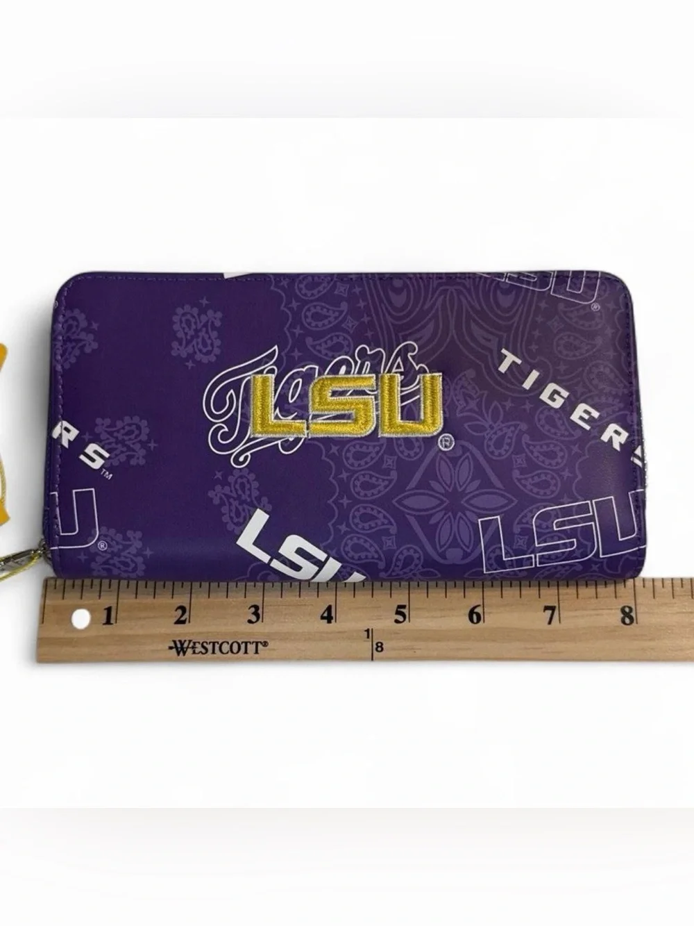 Montana West LSU Purple and Gold Wallet Wristlet Set NWT
